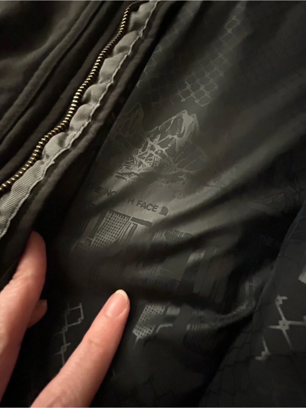 The North Face Black Casual Zip Jacket